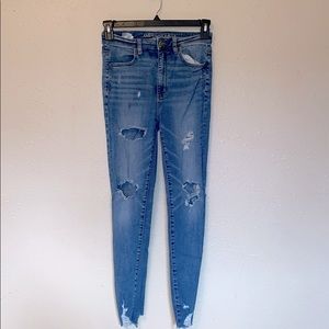 High Waisted American Eagle Jeans